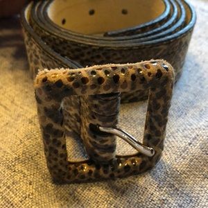 ANIMAL PRINT BELT